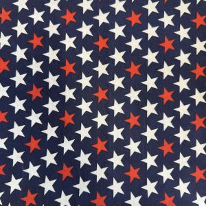 Bandana - Red & White Stars